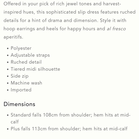 Anthropologie Ruched Slip Dress- Raspberry - Picture 4 of 10